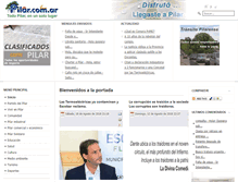 Tablet Screenshot of pilar.com.ar